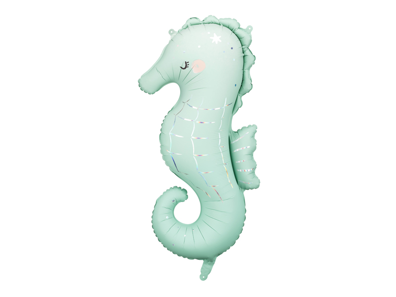 Folienballon Seepferdchen, 47x98 cm - Party Deco