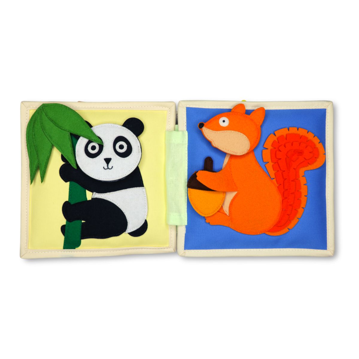 Mini Quiet Book Tierfreunde (ab 12 Monate)- Jolly Designs
