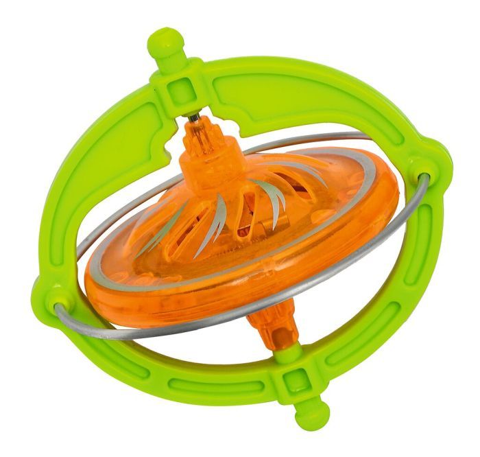 PhänoMINT Leuchtender Gyroskopkreisel (1 Stück, verschiedene Designs)