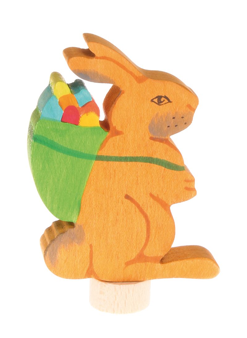 Grimm`s Stecker Osterhase mit Korb
