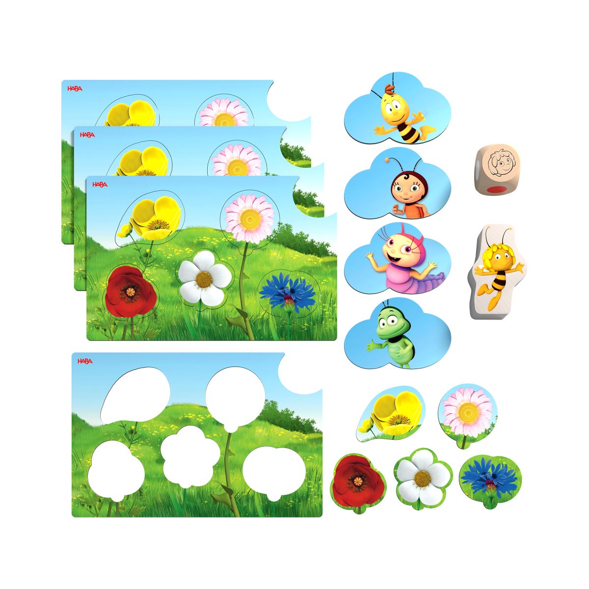 HABA Biene Maja – Meine ersten Spiele Blumenwiese