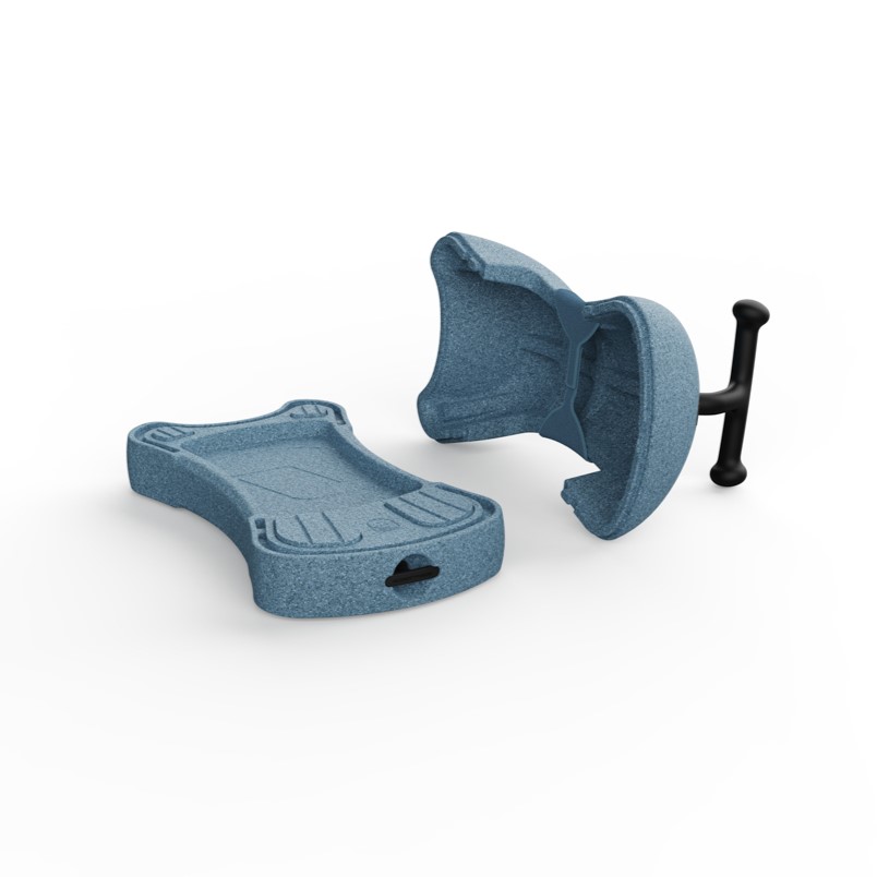 My First 3 in 1 Babyroller steel - blau - Scoot and Ride
