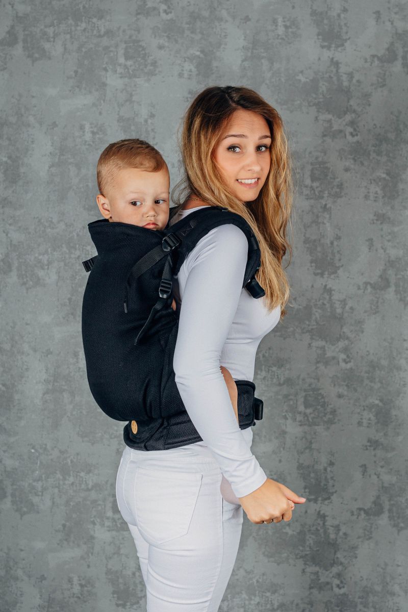 Lenny Lamb Preschool -EBONY BLACK - Kleinkindtrage