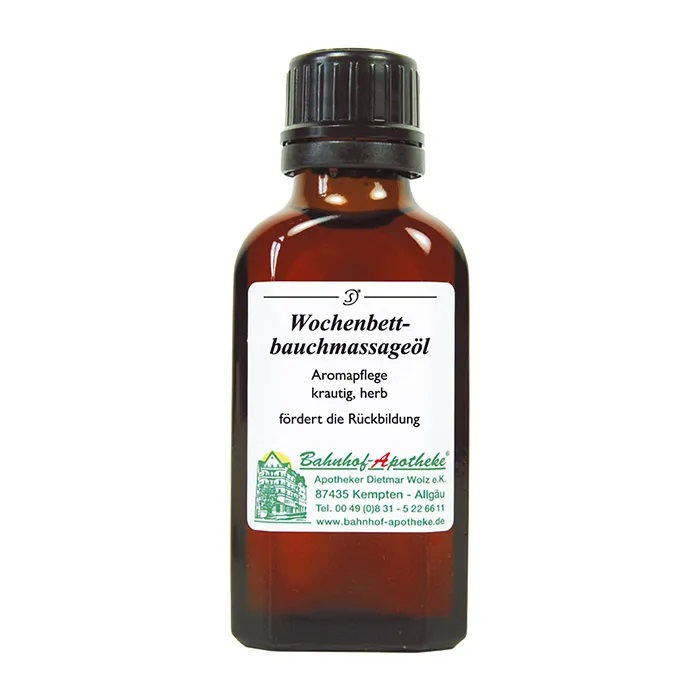 Wochenbettbauchmassageöl 50ml - Bahnhof Apotheke