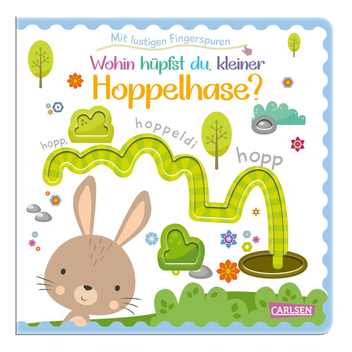 Wohin hüpfst du, kleiner Hoppelhase? 2+