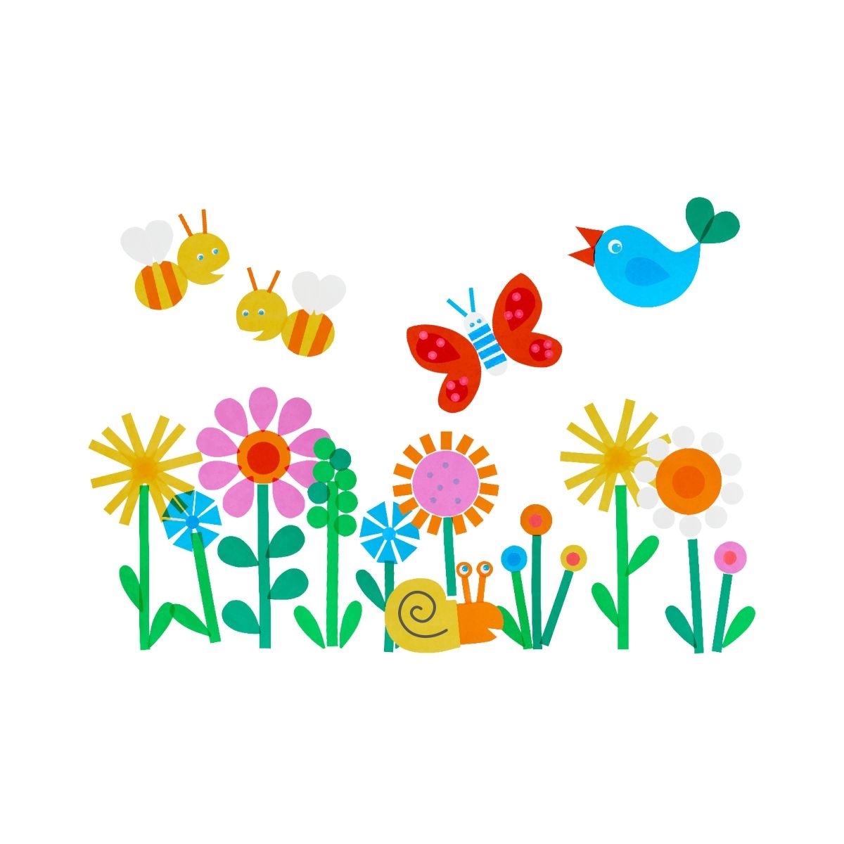 HABA Bastelset – Fensterbild Blumenwiese