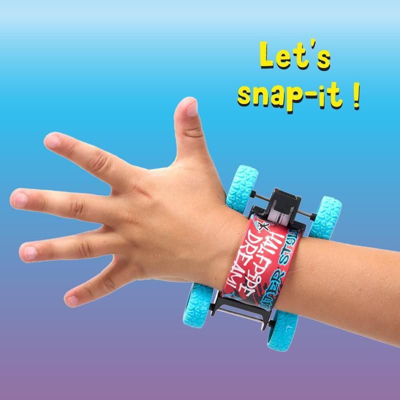 SPEED Snap-Armband-Auto 3in1 (verschiedene Designs, 1 Stück)