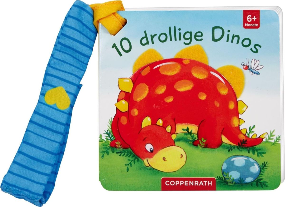 Mein 1. Fühl-Buch für denBuggy: 10 drollige Dinos (Fühlen & begreifen) 6M+