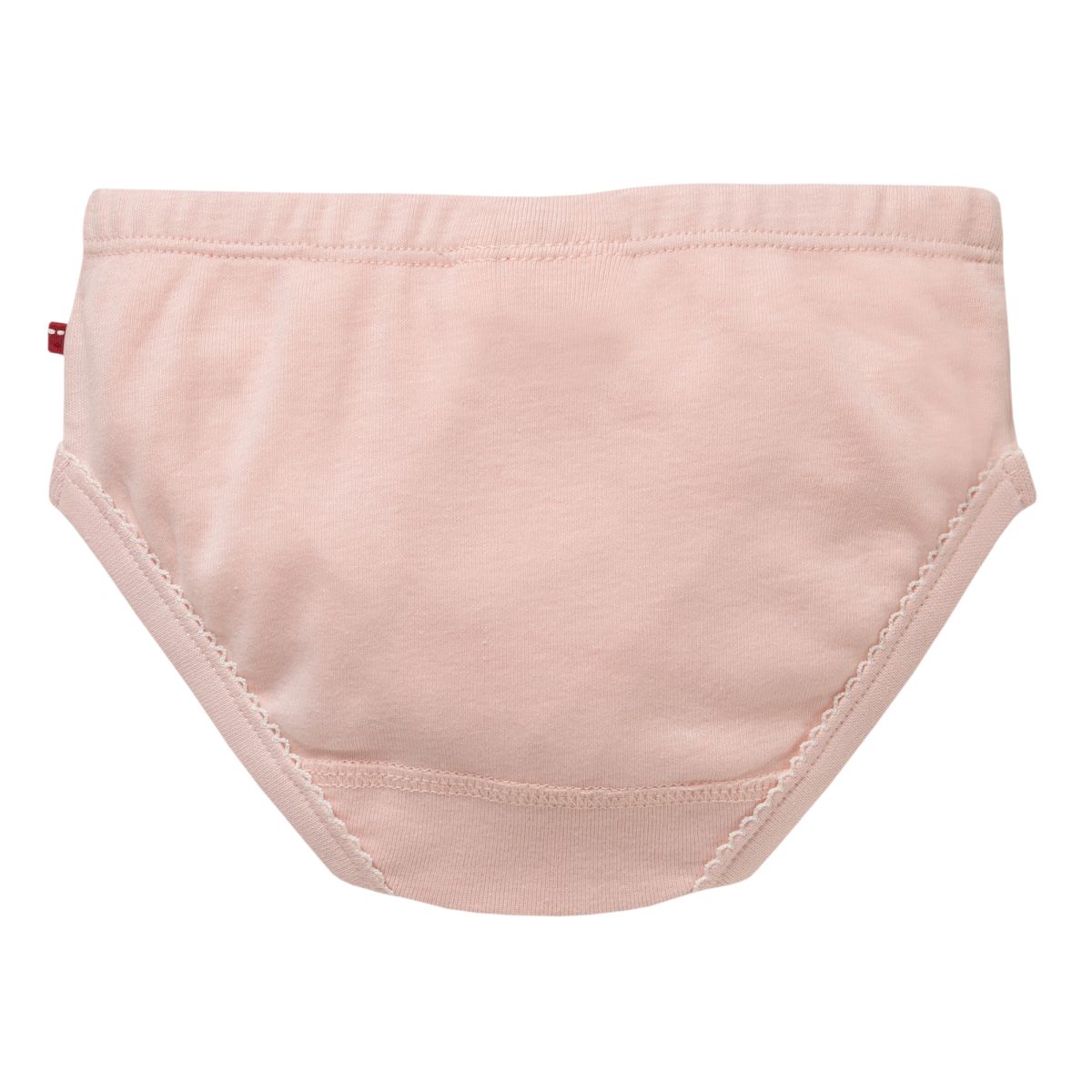 2-er Pack Slips rosa-weiß Obst GOTS - 98