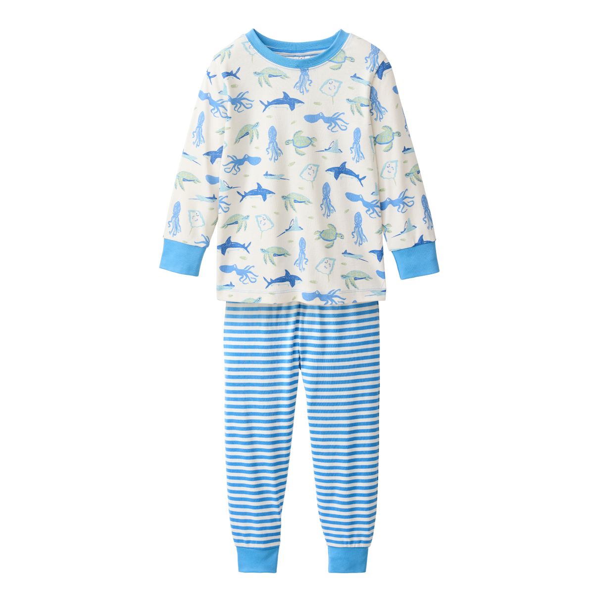 Pyjama Sealife GOTS - 104