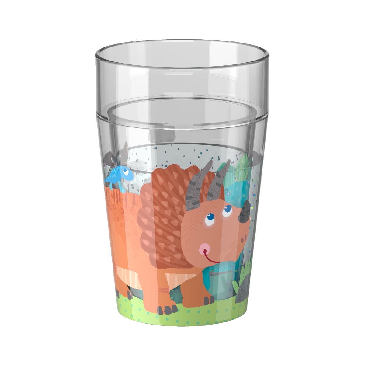 HABA Glitzerbecher Dino, Motiv 2