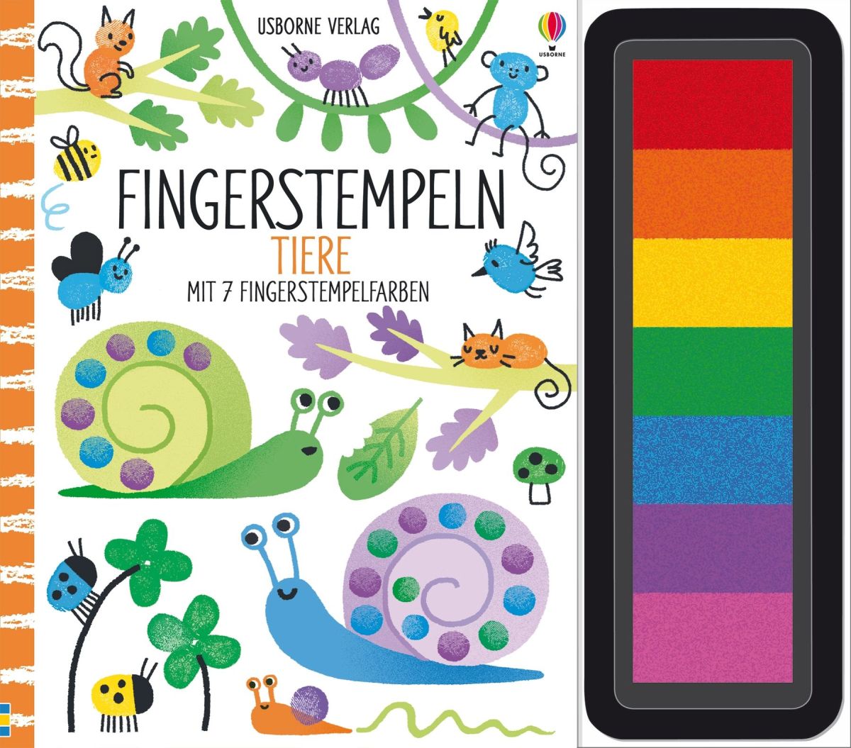 Fingerstempeln: Tiere