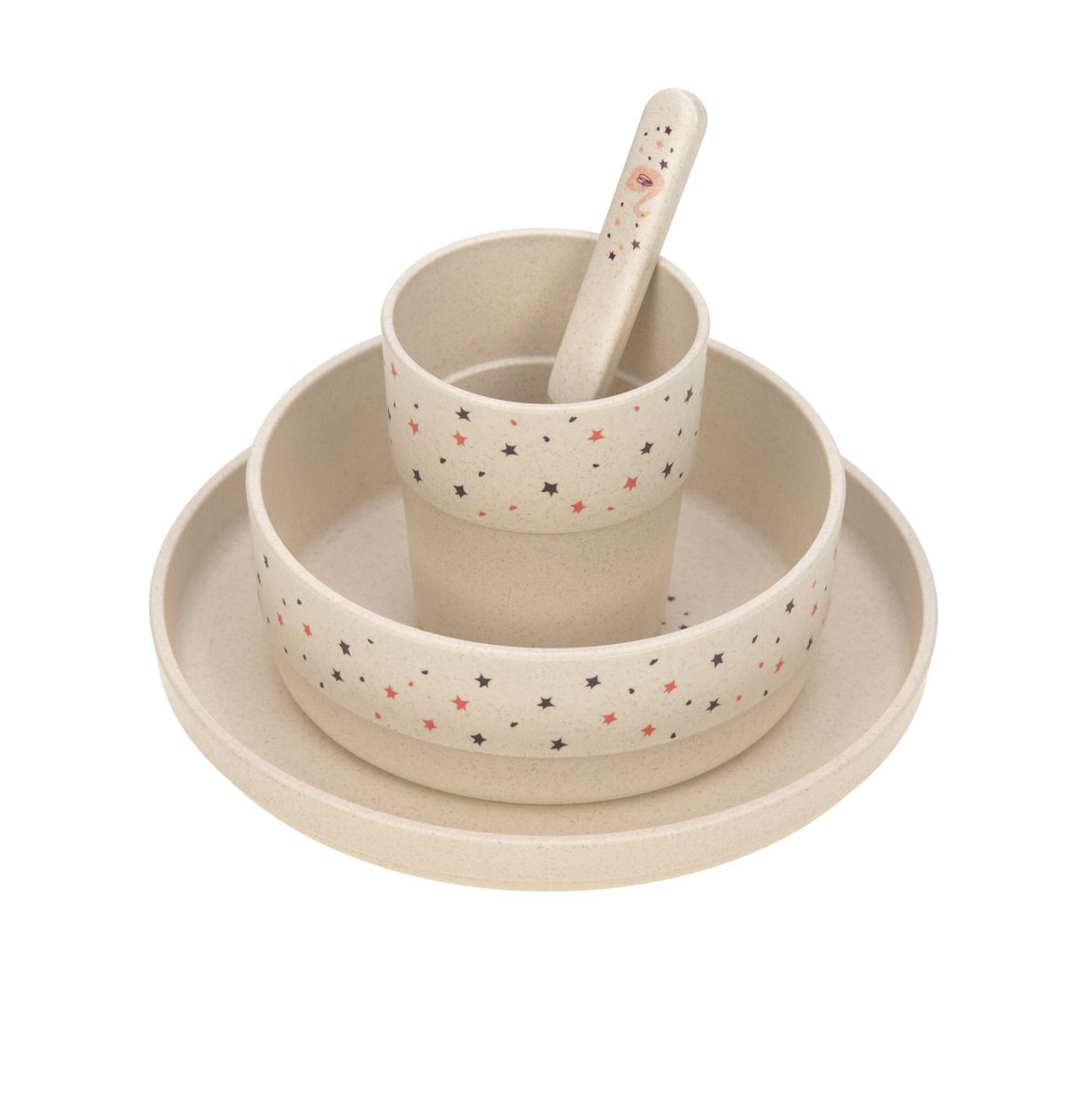 Kindergeschirr-Set Schwan (4 teilig) - Lässig