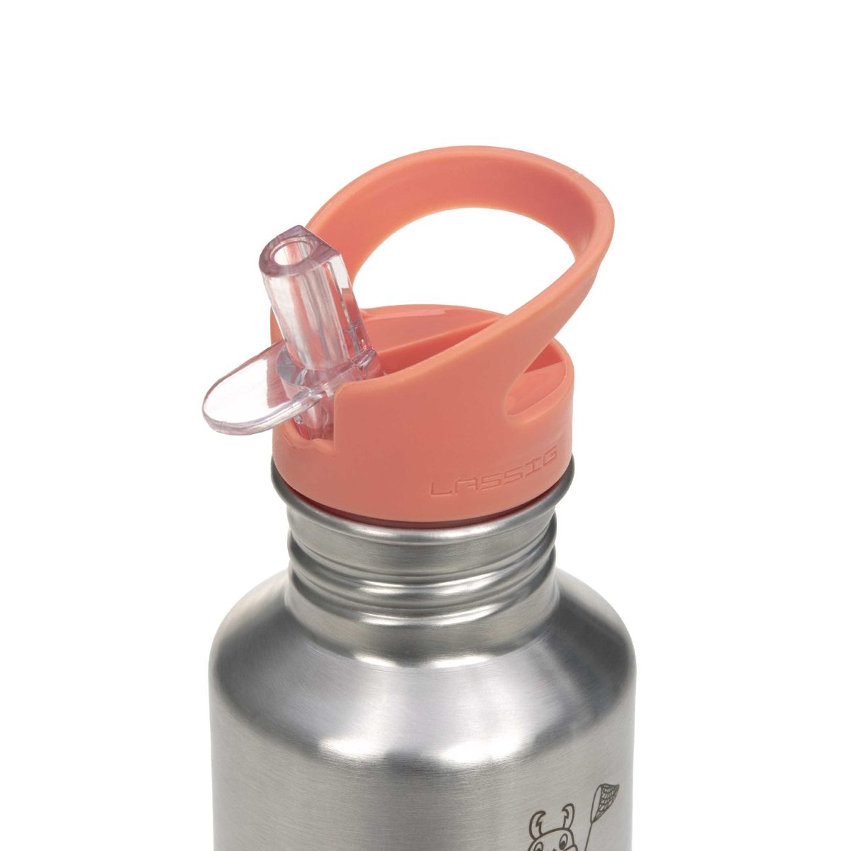 Kinder Trinkflasche Edelstahl Nature  - Lässig