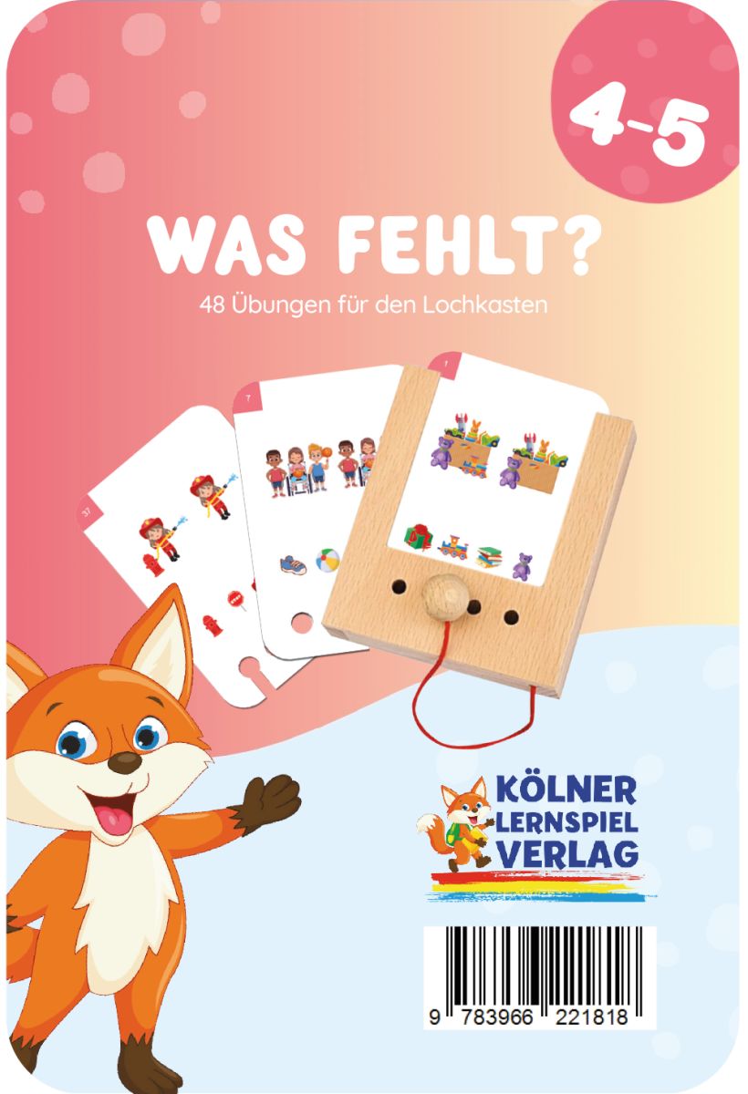 Was fehlt 4-5 - Kölner Lernspielverlag