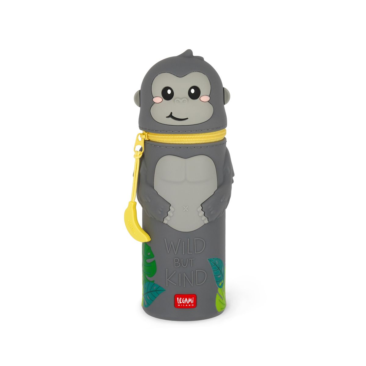 Kawaii Mäppchen aus Silikon Gorilla - Legami