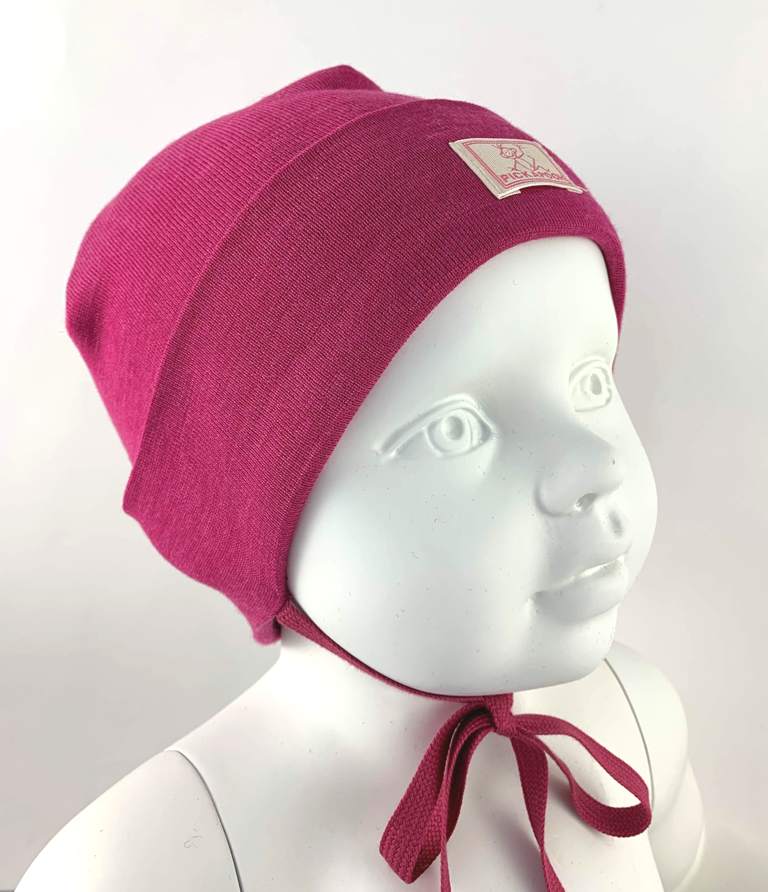 Pickapooh Schlupper Wolle-Seide fuchsia Gr. 54