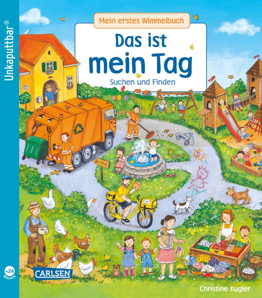 Unkaputtbar Mein erstes Wimmelbuch: Das ist mein Tag (Band 6) 2+
