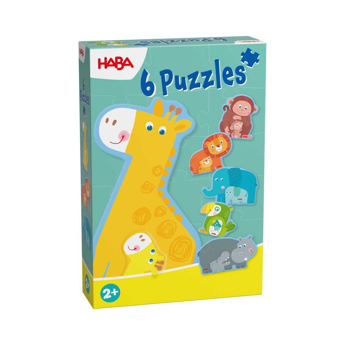 HABA 6 erste Puzzles – Tierfamilie