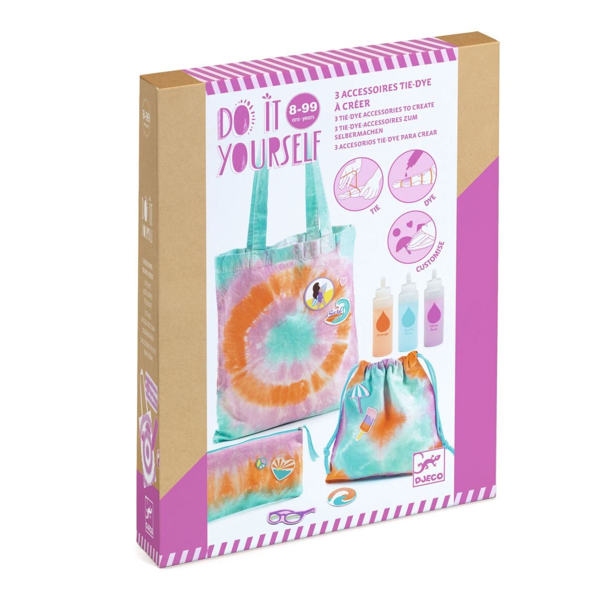 DIY: Batik-Set Taschen - Djeco