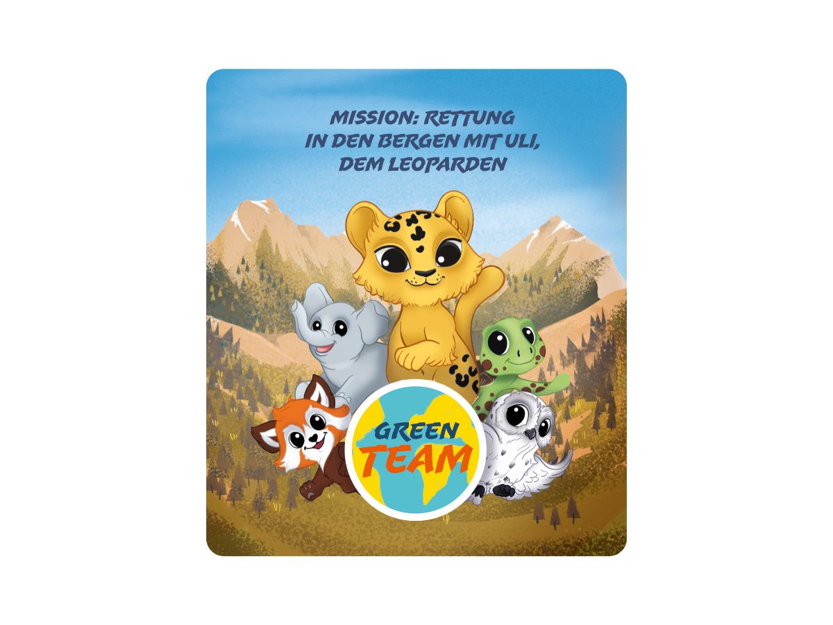 Green Team - Mission: Rettung in den Bergen mit Uli, dem Leoparden - Tonies 4+