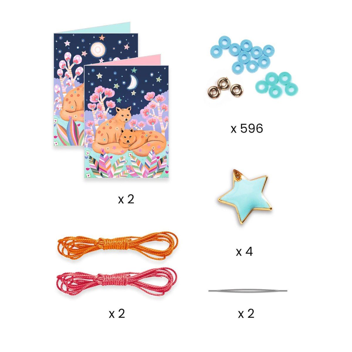 Schmuck basteln: Sterne - Djeco