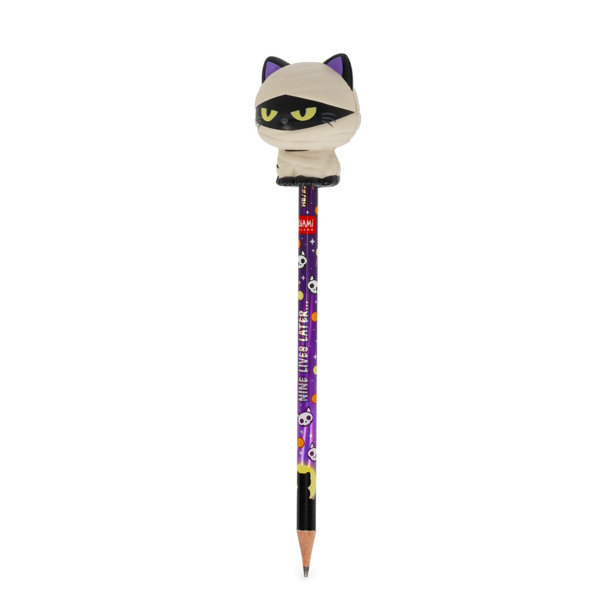 Squeezies Anti-Stress-Bleistift Mummy Cat „Nine Lives Later“ Halloween - Legami