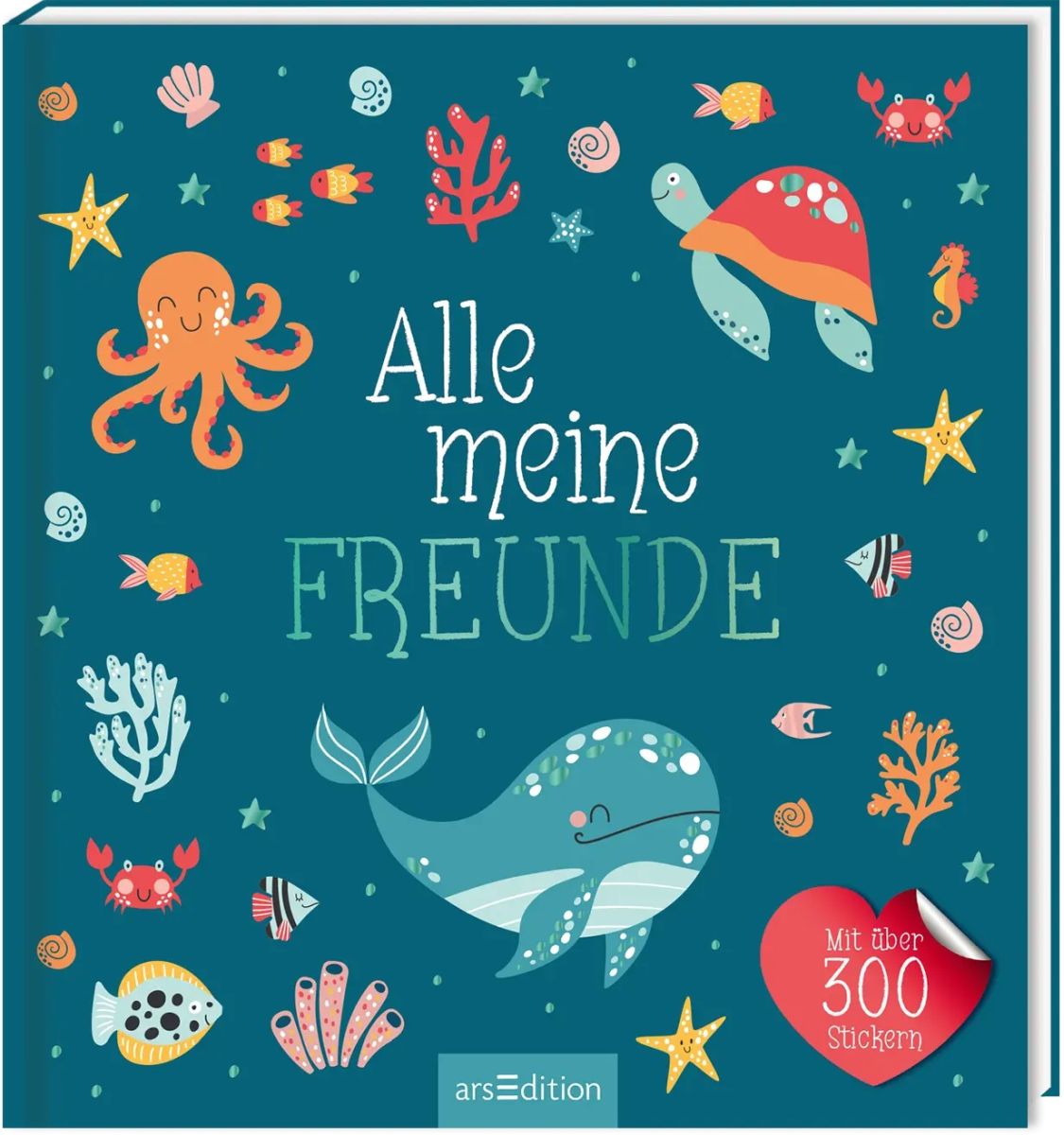 Freundebuch: Alle meine Freunde - Meer 3+