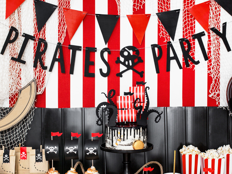 Girlande Piraten "Pirates Party" - Party Deco