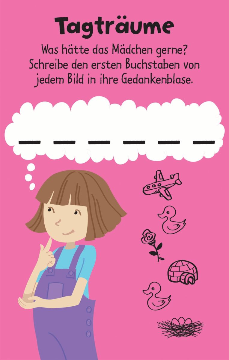 Kunterbunte Mitmachkarten für das Handgepäck 6+