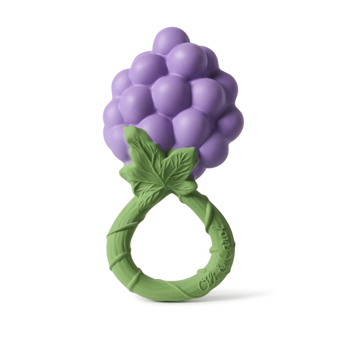 2in1 Babyrassel und Beißspielzeug Grape - Oli & Carol