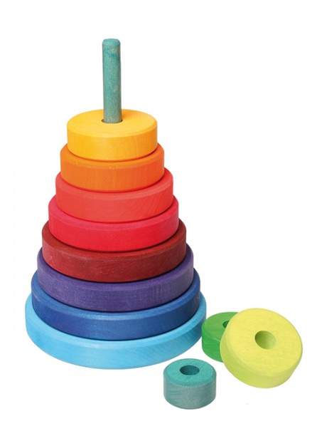 Grimm`s Scheibenturm - Stapelturm groß 22cm 11000