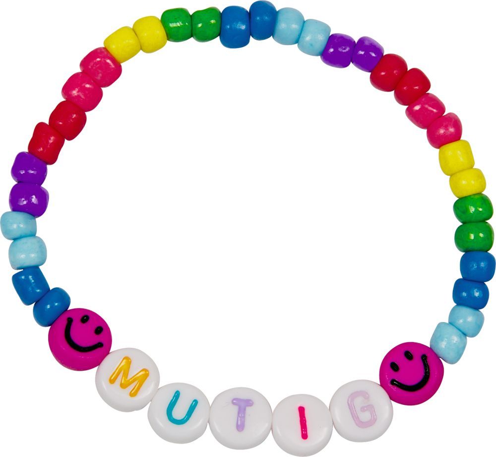 Mutmach-Armband - Bunte Geschenke (verschiedene Designs, 1 Stück)