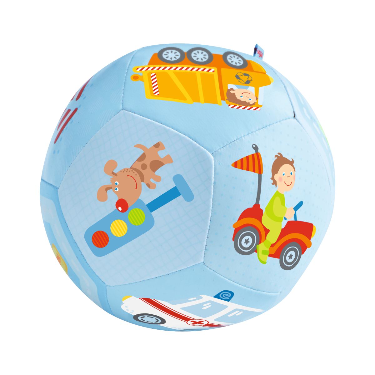 HABA Babyball Fahrzeug-Welt 14cm