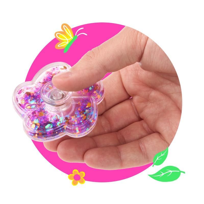 GF-6 Fidget-Spinner Blume  (unterschiedliche Designs, 1 Stück)