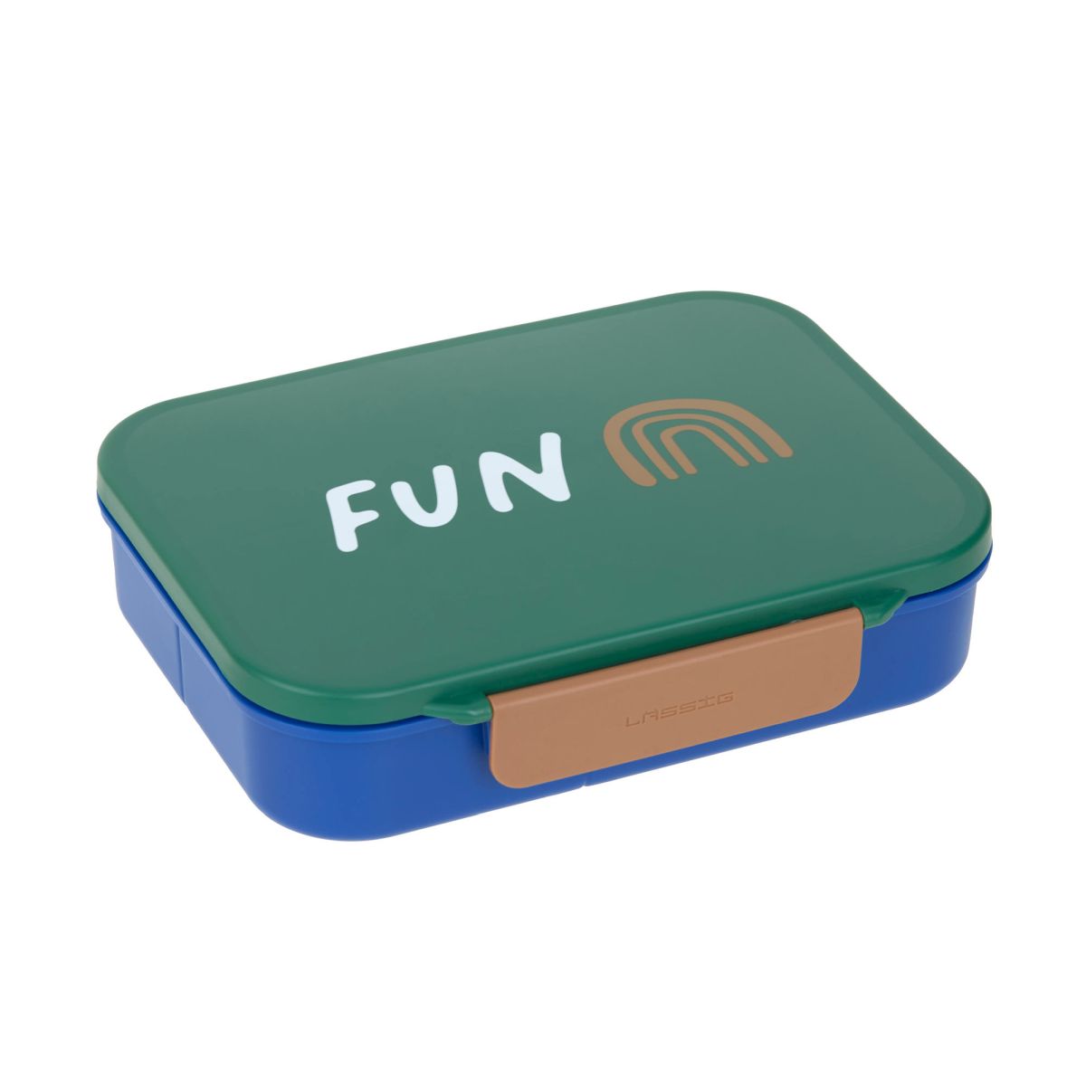 Bento-Lunchbox Little Gang Rainbow Green