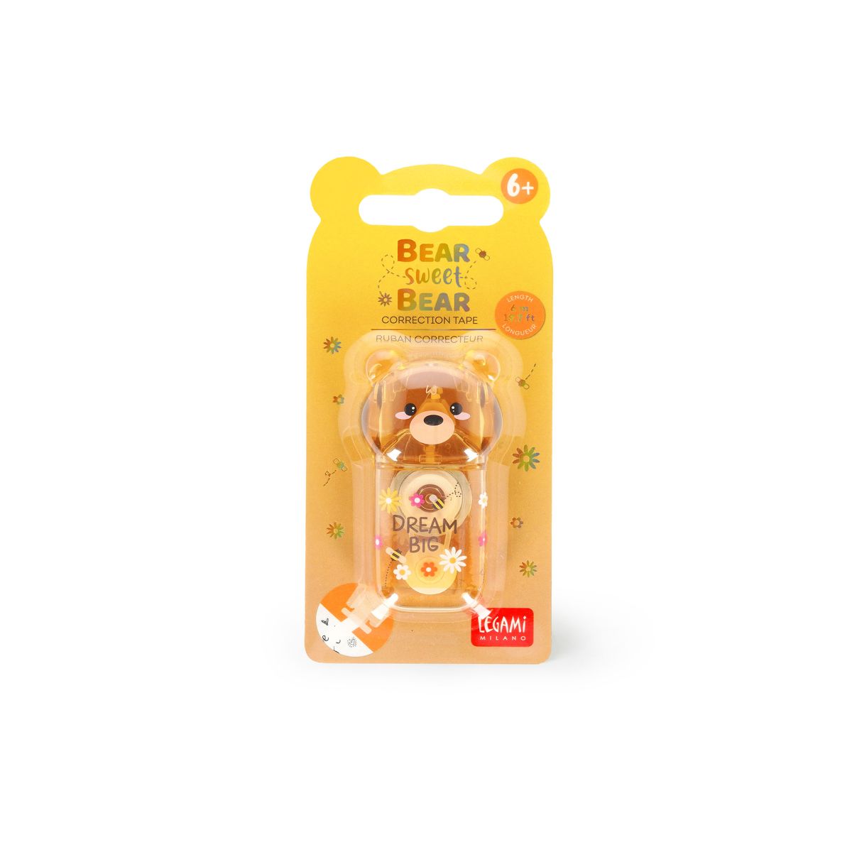 Korrektur-Roller Teddybär - Legami