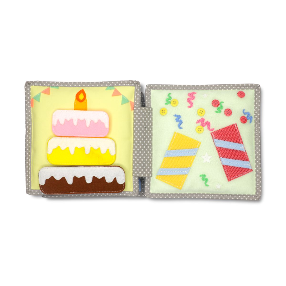 Mini Quiet Book Happy Bearsday (ab 1 Jahr) - Jolly Designs