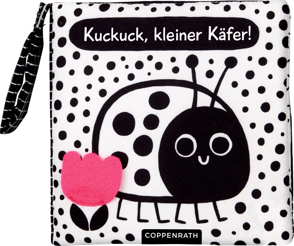 Kuschelweiches Kontrastbuch "Kuckuck kleiner Käfer"(Fühlen&begreifen) 0M+