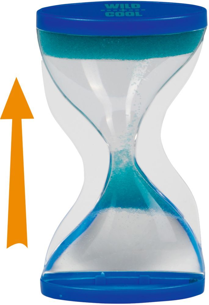 Anti-Schwerkraft-Sanduhr - Wild+Cool