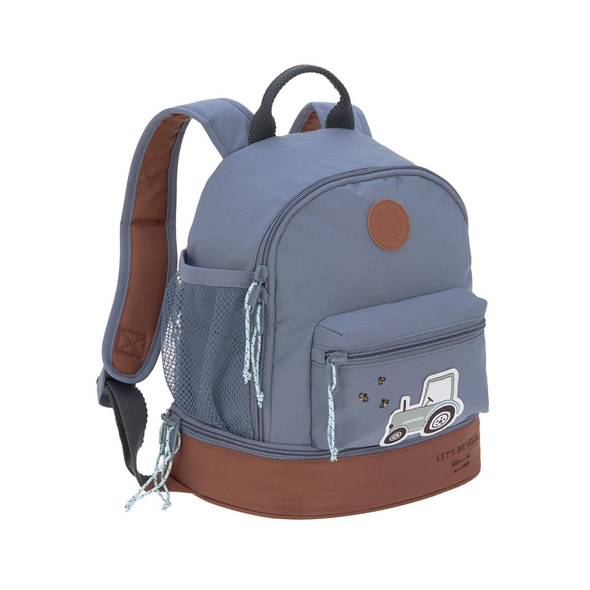 Mini Rucksack Adventure Traktor blau -  Lässig