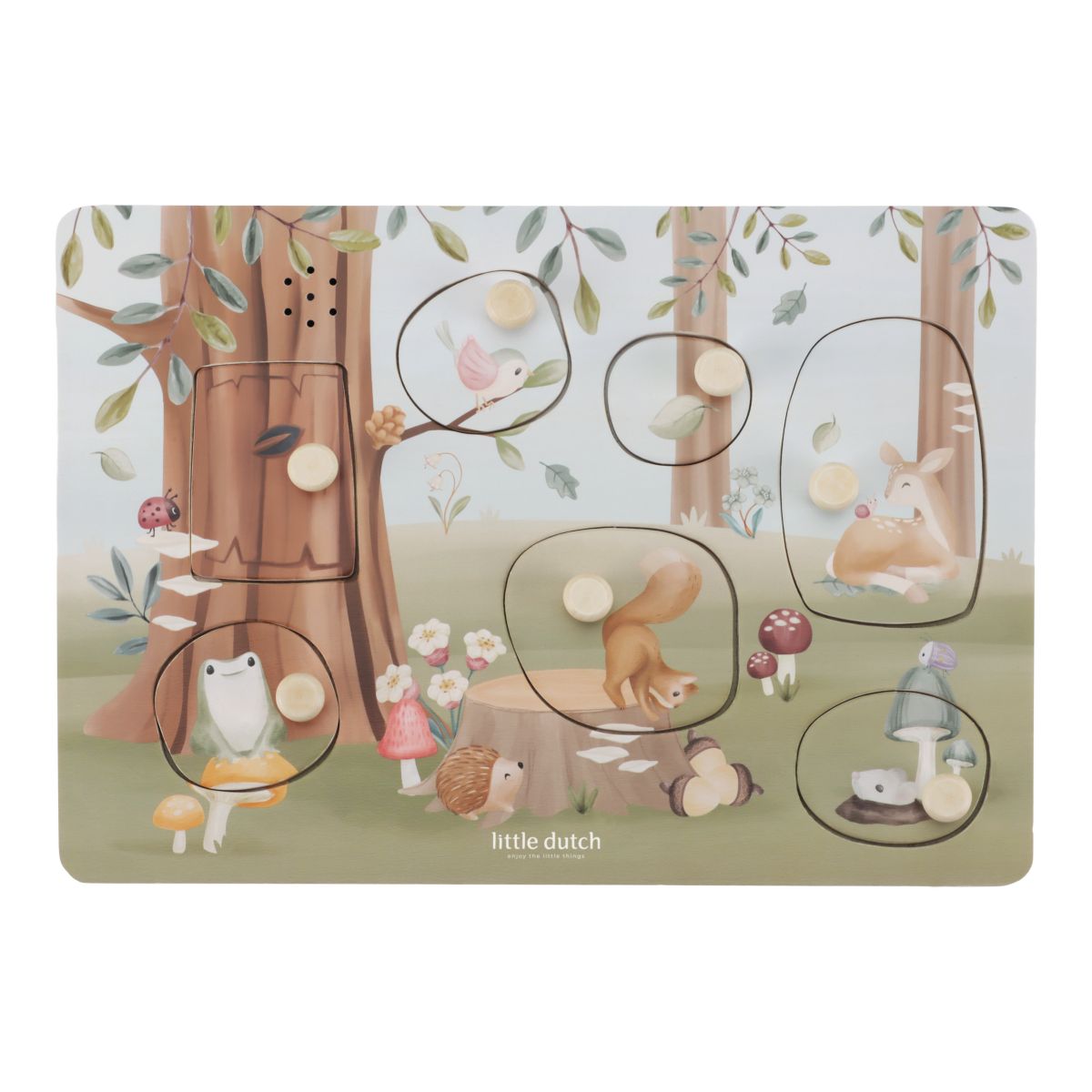 Sound-Greif-Puzzle Forest Friends - Little Dutch