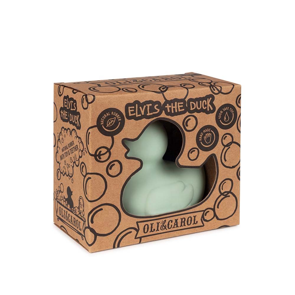 Badeente Monochrome Mint - Oli & Carol