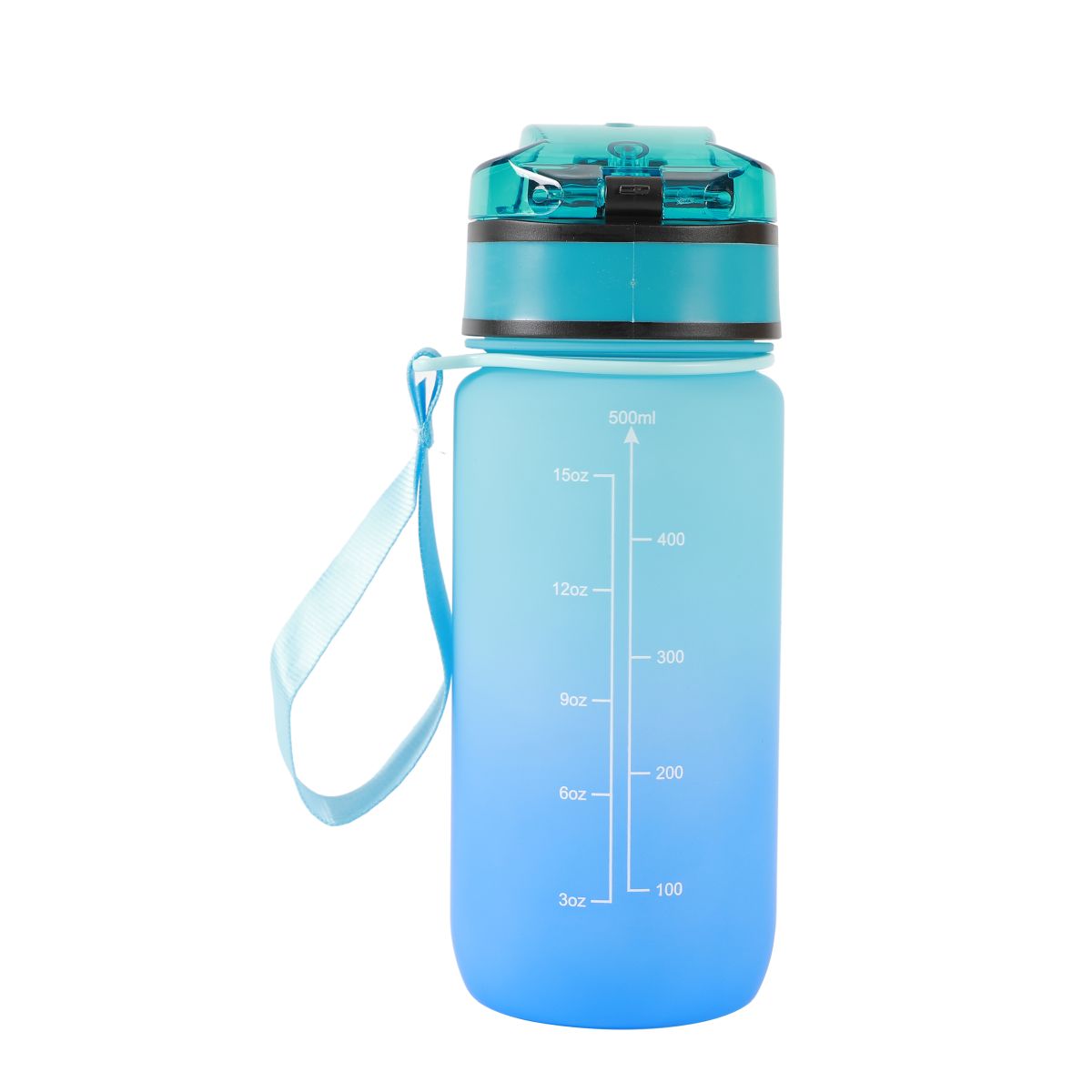 iTotal - Trinkflasche aus Tritan 500 ml lila-grün