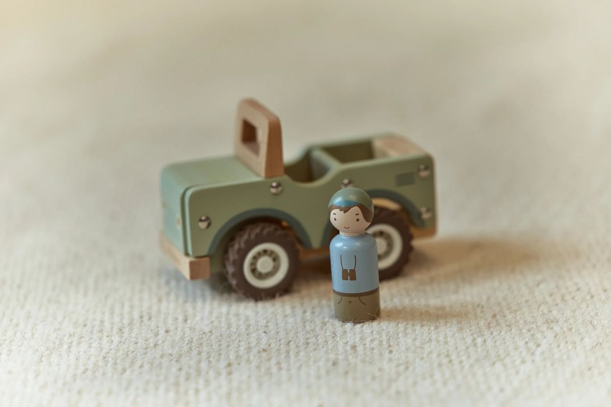 Holz Safari Auto Safari Friends - Little Dutch