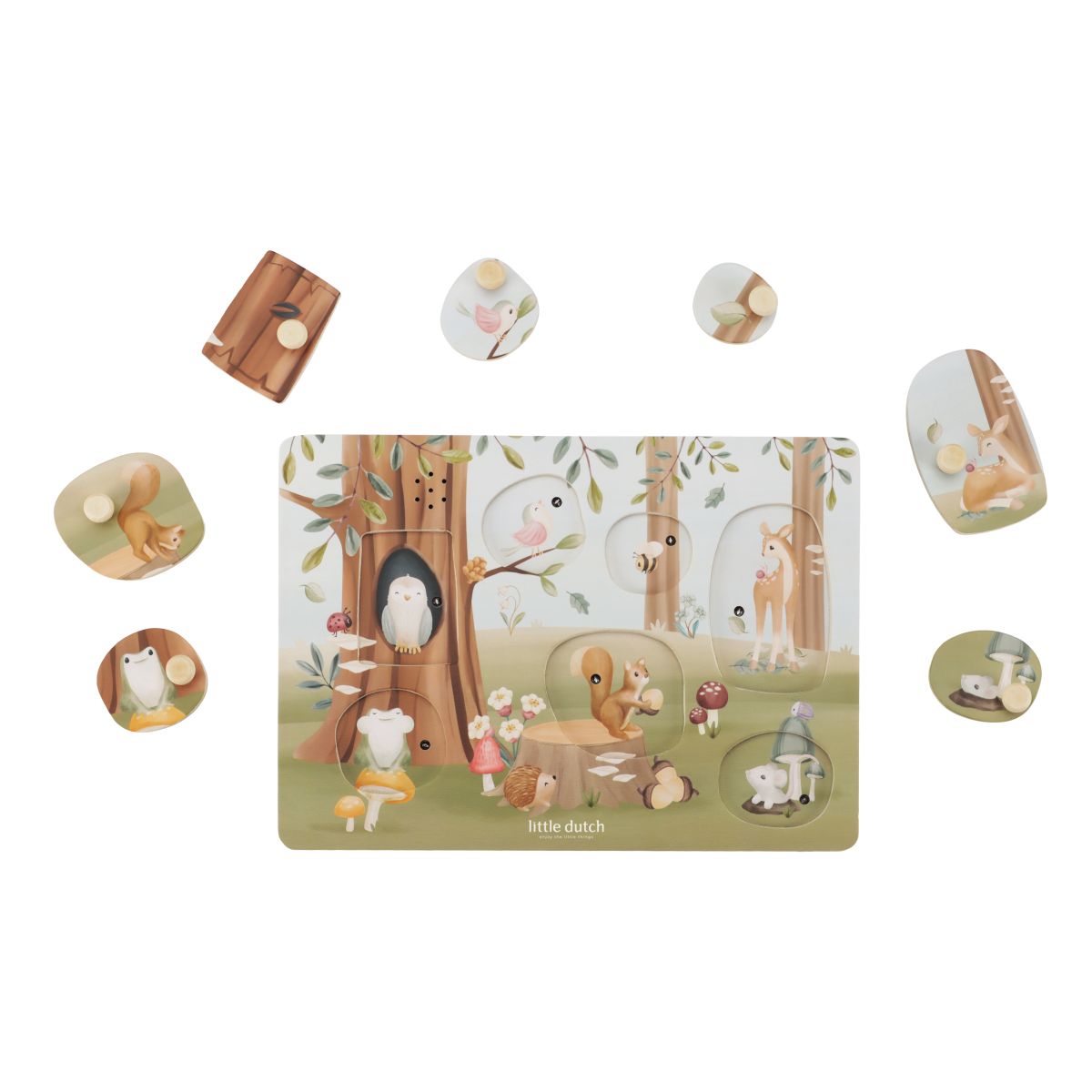 Sound-Greif-Puzzle Forest Friends - Little Dutch