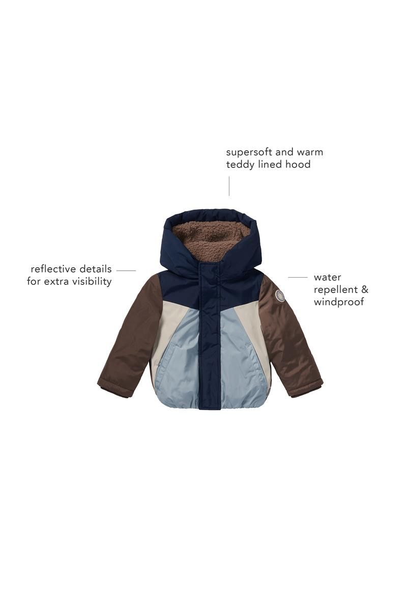 Winterjacke mehrfarbig  - 74