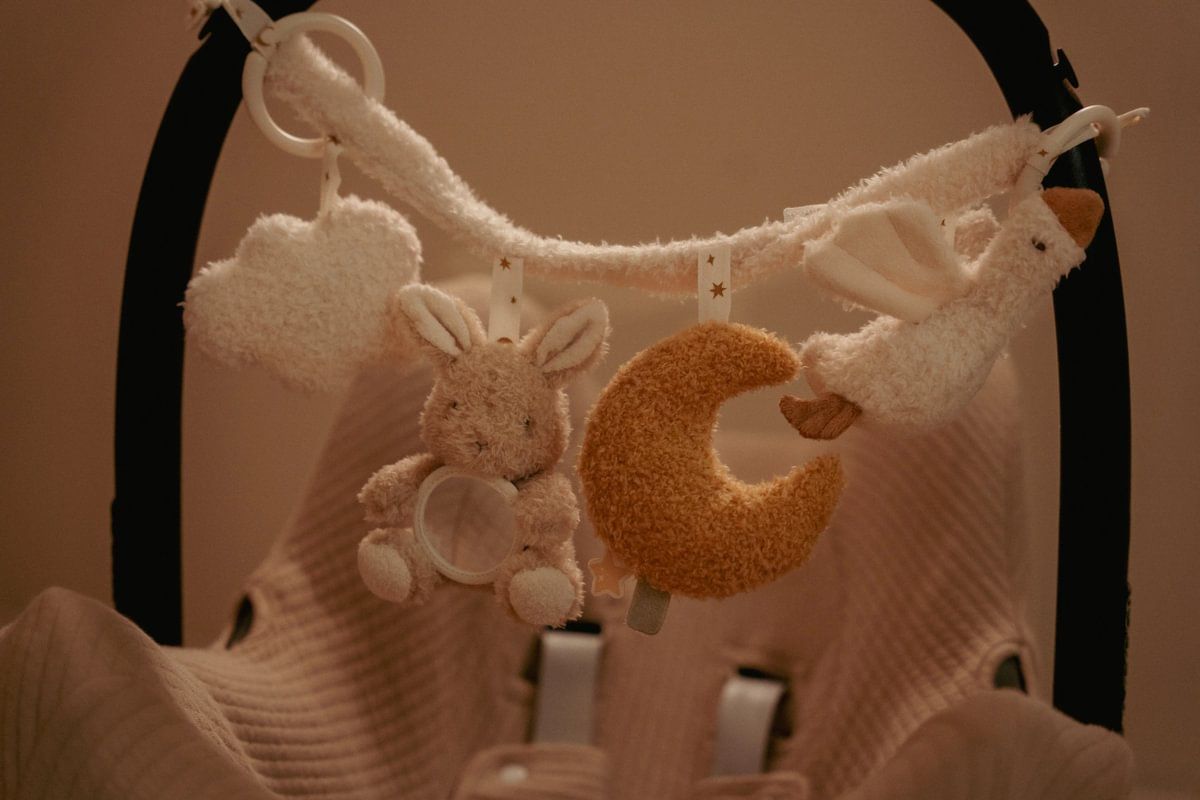 Kinderwagenkette Newborn Naturals - Little Dutch