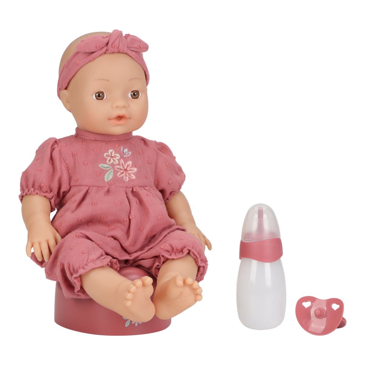 Babypuppe Livia mit Trink- und Nassfunktion - Little Dutch