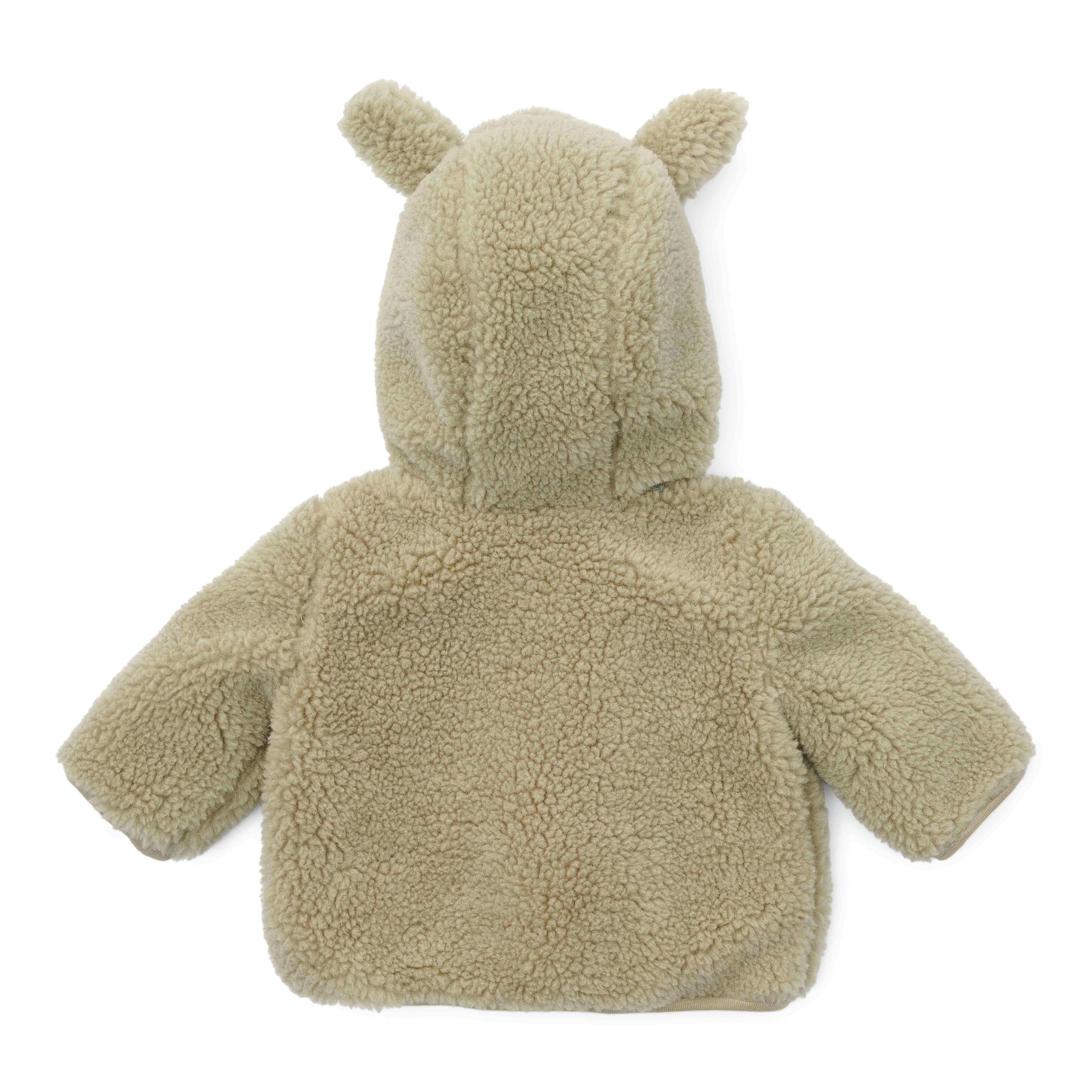 Teddy Strickjacke grün  - 74